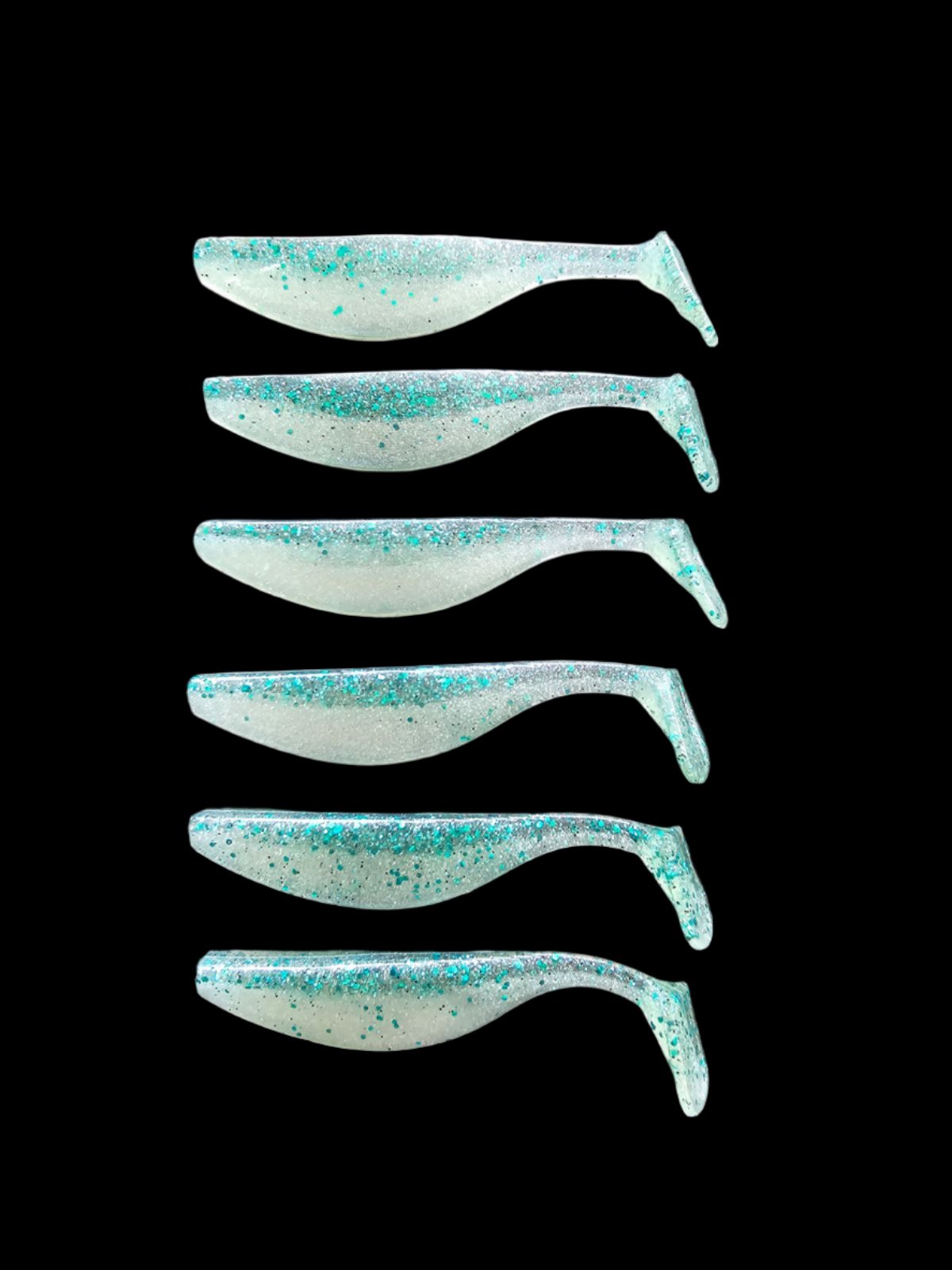 J Shad 4" HERRING Paddle tail soft plastic fishing lure