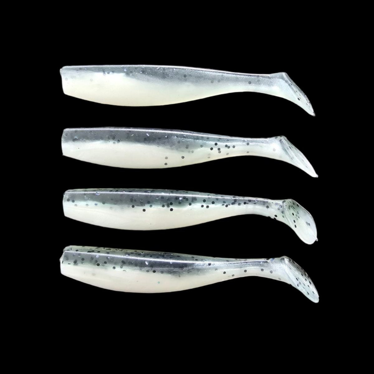 MINNOW 5 INCH - SLIMY MACKERAL Paddle tail soft plastic fishing lure