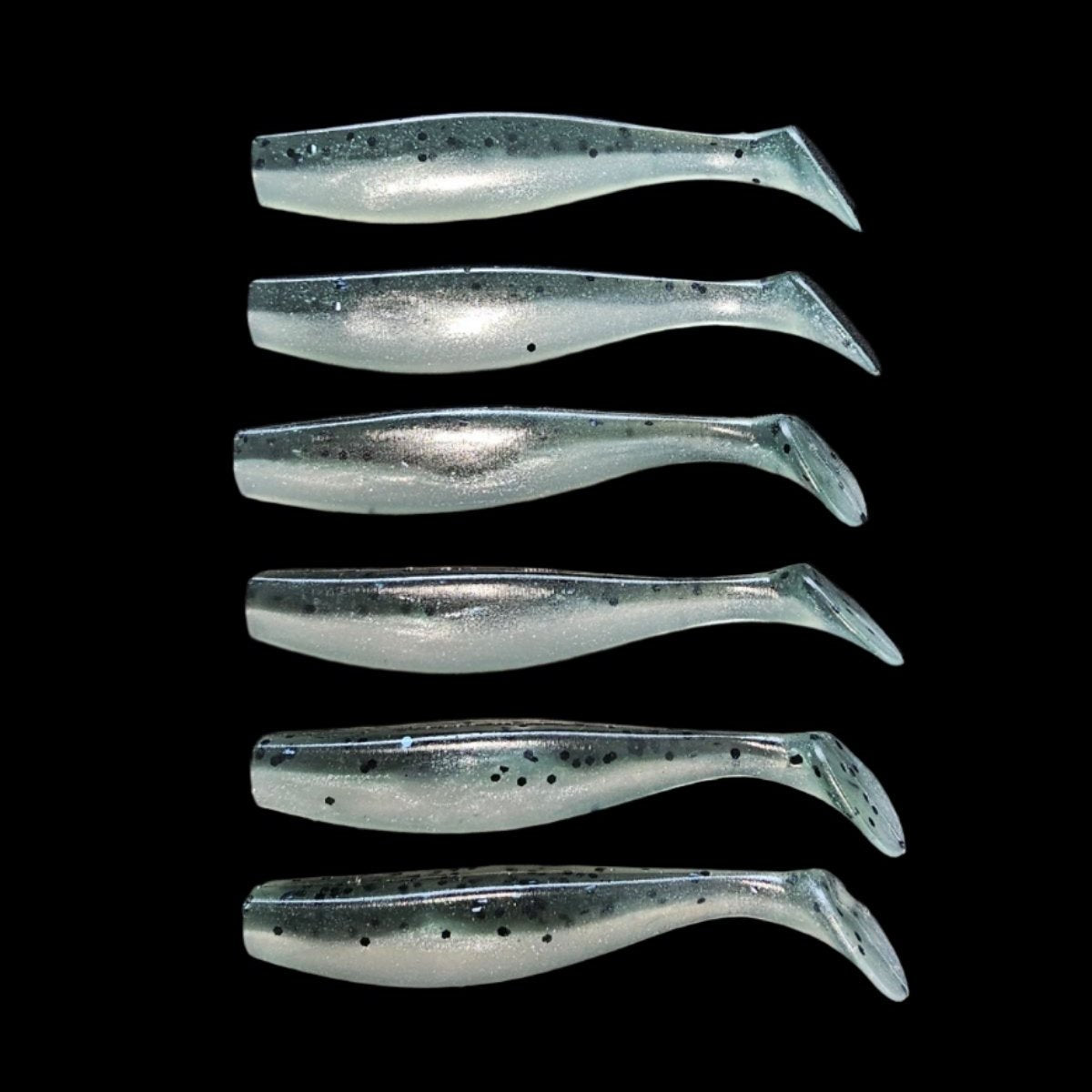 J Minnow 4" SLIMEY MACKERAL Paddle tail soft plastic fishing lure