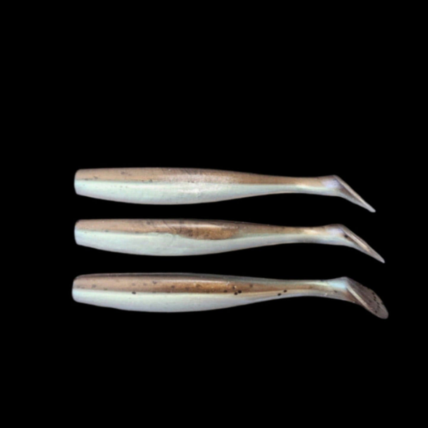 J Minnow 6" DINNER MINT Paddle tail soft plastic fishing lure