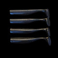 Hammer Tail 5"  BLACK Hammer tail soft plastic fishing lure