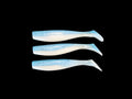 J Minnow 6"  KAKADU BLUE  Paddle tail soft plastic fishing lure
