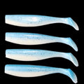 J Minnow 5"  KAKADU BLUE  Paddle tail soft plastic fishing lure