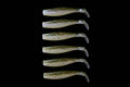 J Minnow 4" RAINBOW TROUT Paddle tail soft plastic lure