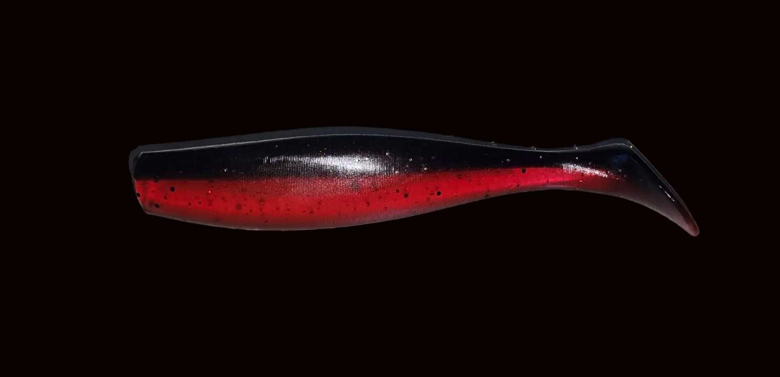 J Minnow 5" RED DOG Paddle tail soft plastic lure