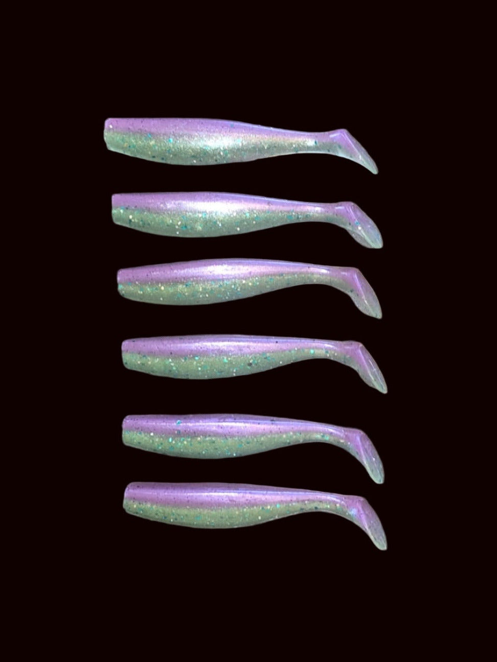 J Minnow 4" THE JOKER Paddle tail soft plastic fishing lure