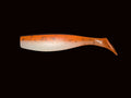 J Minnow 5" ORANGE CREAM  Paddle tail soft plastic fishing lure