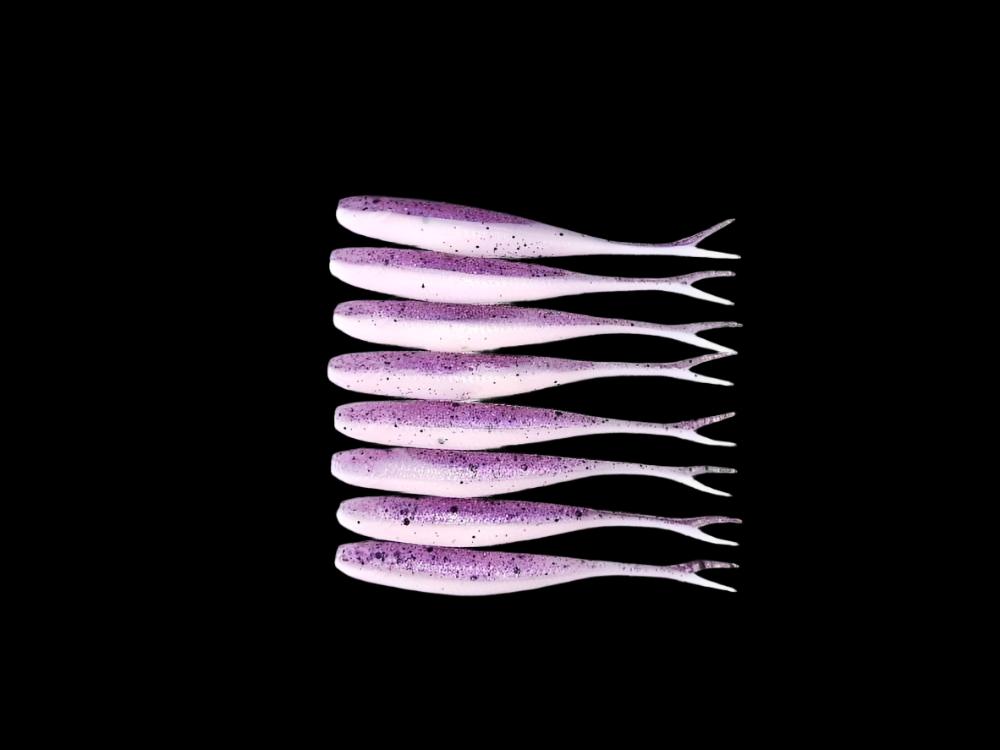 Jerk Shad 4"  JUICY GRAPE soft plastic fishing lure