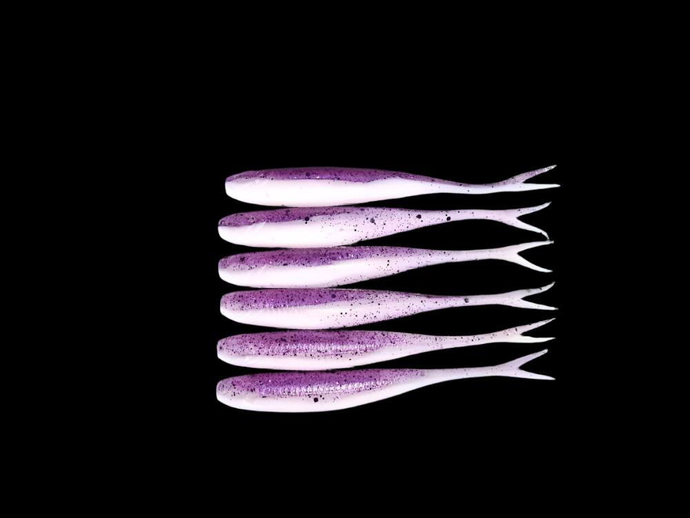 Jerk Shad 5"  JUICY GRAPE soft plastic fishing lure