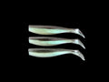 J Minnow 6" BLEEDING MULLET Paddle tail soft plastic fishing lure