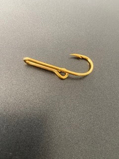 Lucky J-Hook - fishing Hooks Hat Pins Tie Clips for Fishing Hat