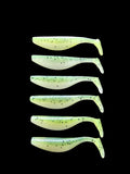j-shad 4 inch paddle tail soft plastic fishinglure 