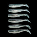 J Minnow 4" SLIMEY MACKERAL Paddle tail soft plastic fishing lure