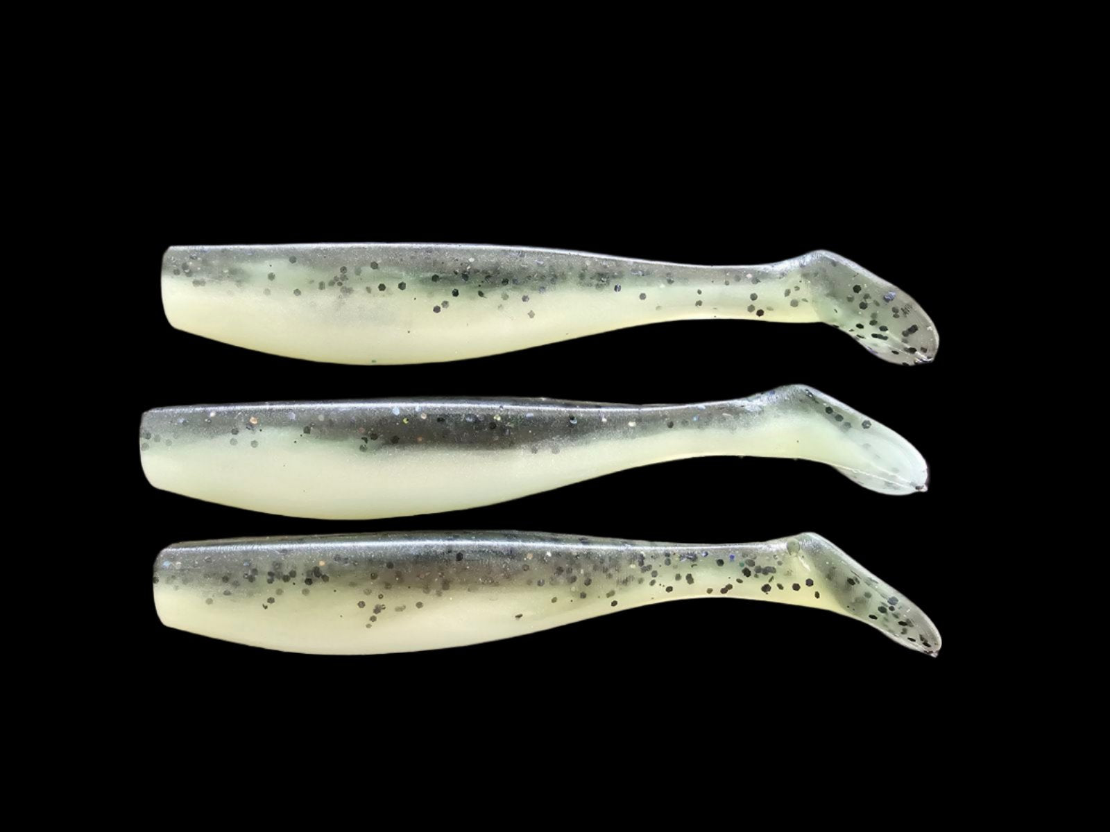 J Minnow 6" SLIMY MACKERAL  Paddle tail soft plastic fishing lure